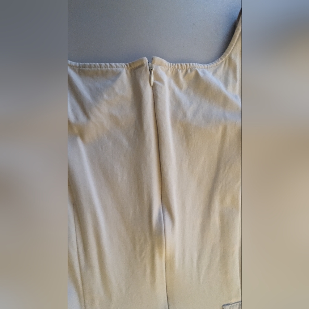 Vintage Ann Taylor Women's Stretch Classic Mini Sleeveless Belted Dress. Size 2P - Picture 6 of 11